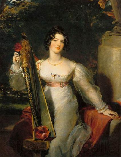 Sir Thomas Lawrence Portrait of Lady Elizabeth Conyngham Germany oil painting art